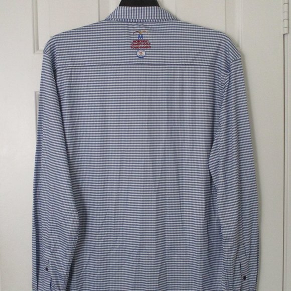 Horn Legend Mens L/S Morongo Charity Golf Tournament Shirt NWT - XL Slim - Picture 4 of 5